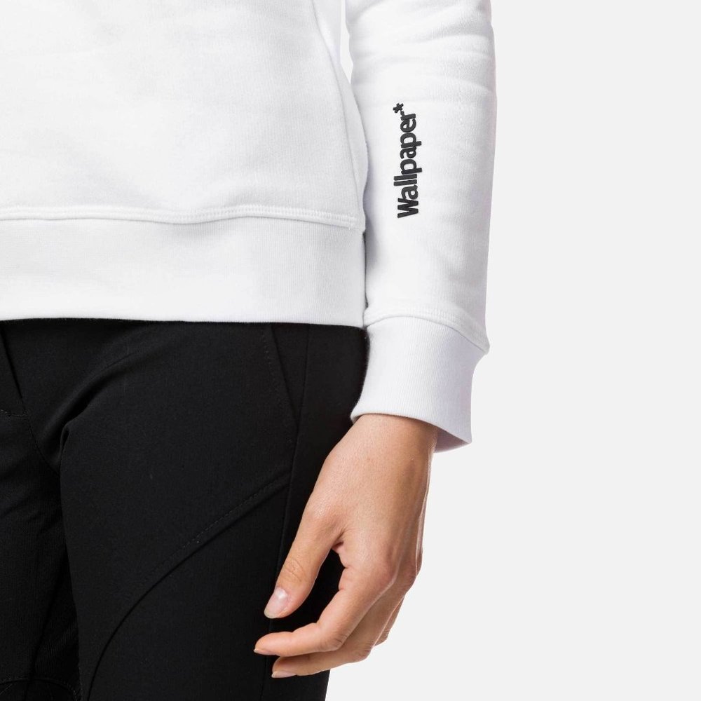 NWT ROSSIGNOL W ASTERISK SWEAT SKI SWEATSHIRT - Picture 3 of 16